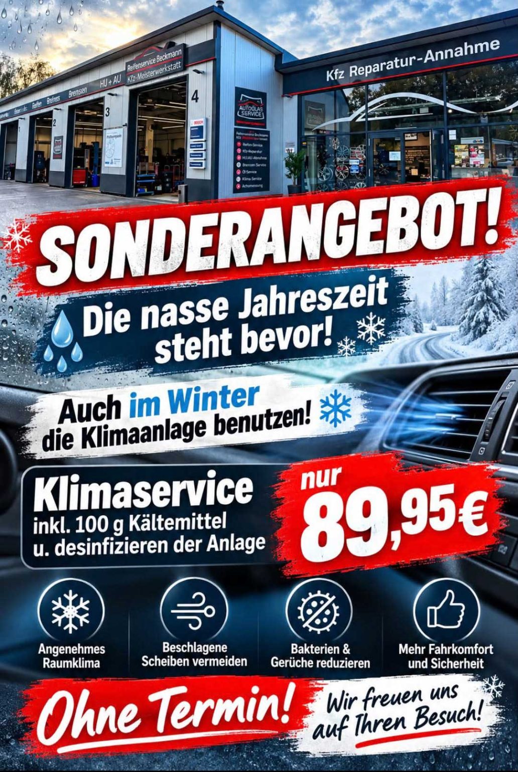 Soderangebot Klimaservice